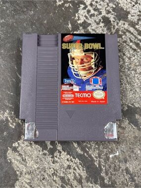 Tecmo Super Bowl Nintendo NES 1991 Authentic Tested Football